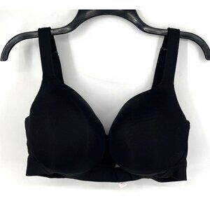 Cacique Womens Comfort Bliss Lightly Lined Balconette Bra Black Size 38F